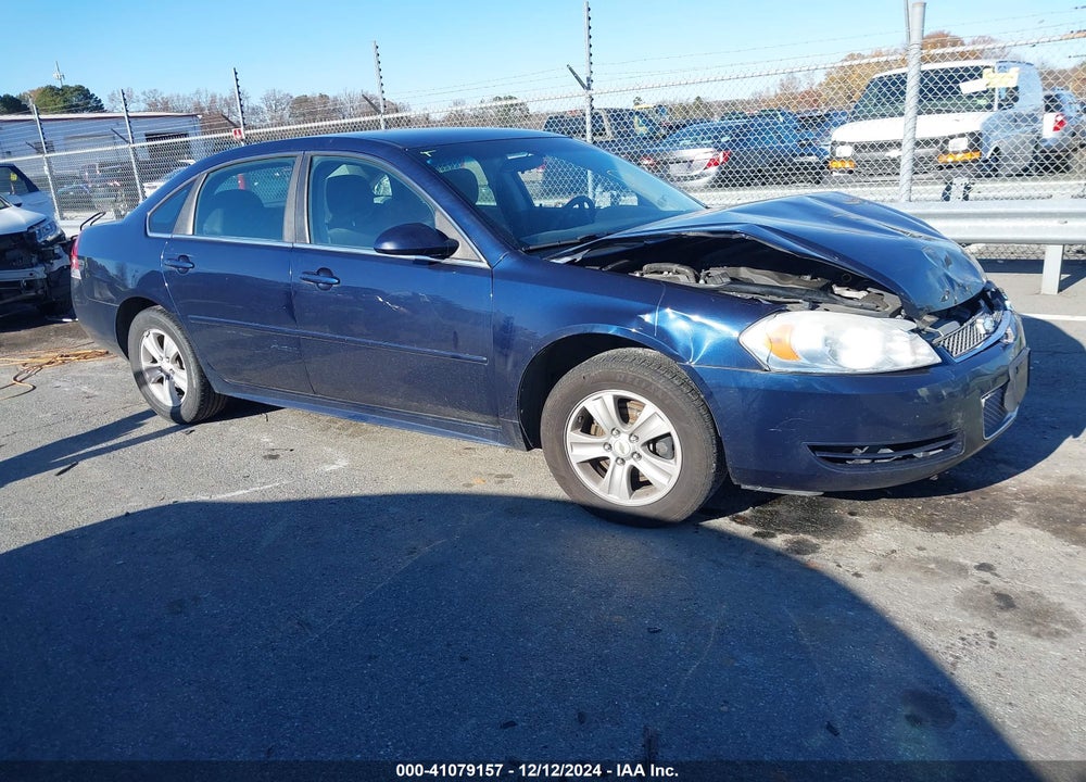 2012 CHEVROLET IMPALA LS VIN: 2G1WF5E34C1246379