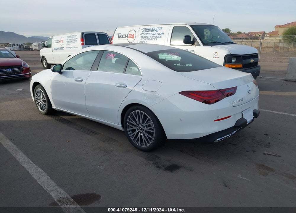 2025 MERCEDES-BENZ CLA 250 COUPE VIN: W1K5J4GB2SN522593