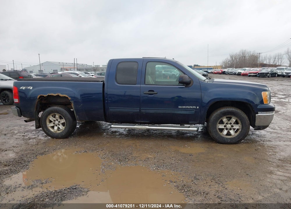 2009 GMC SIERRA 1500 VIN: 1GTEK29J09Z250256