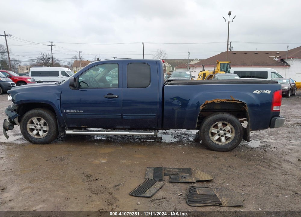 2009 GMC SIERRA 1500 VIN: 1GTEK29J09Z250256