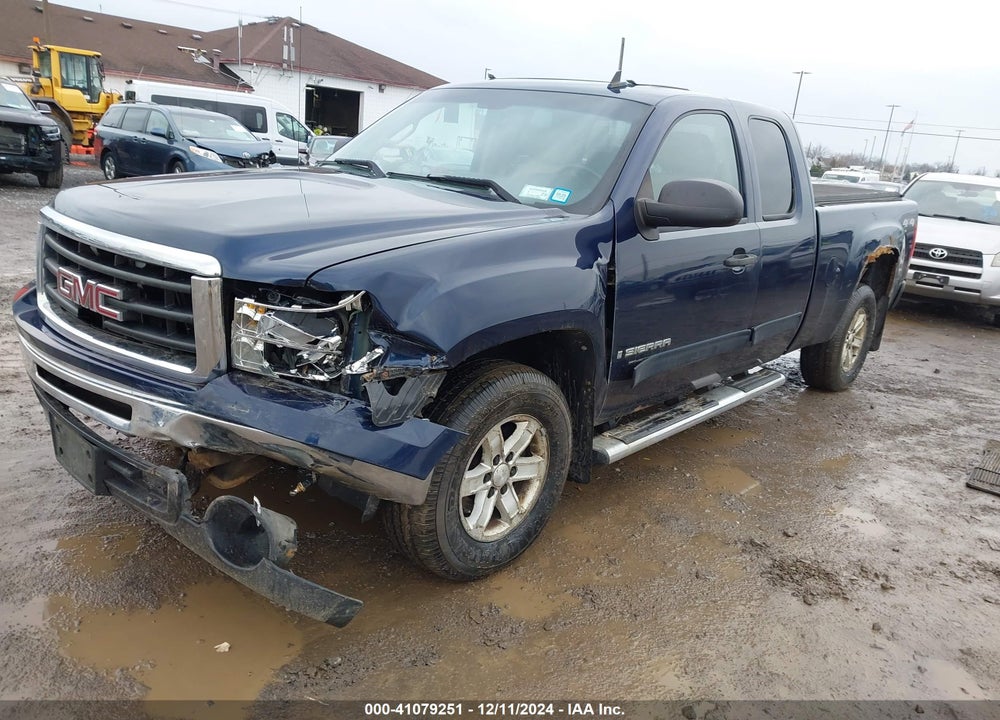 2009 GMC SIERRA 1500 VIN: 1GTEK29J09Z250256