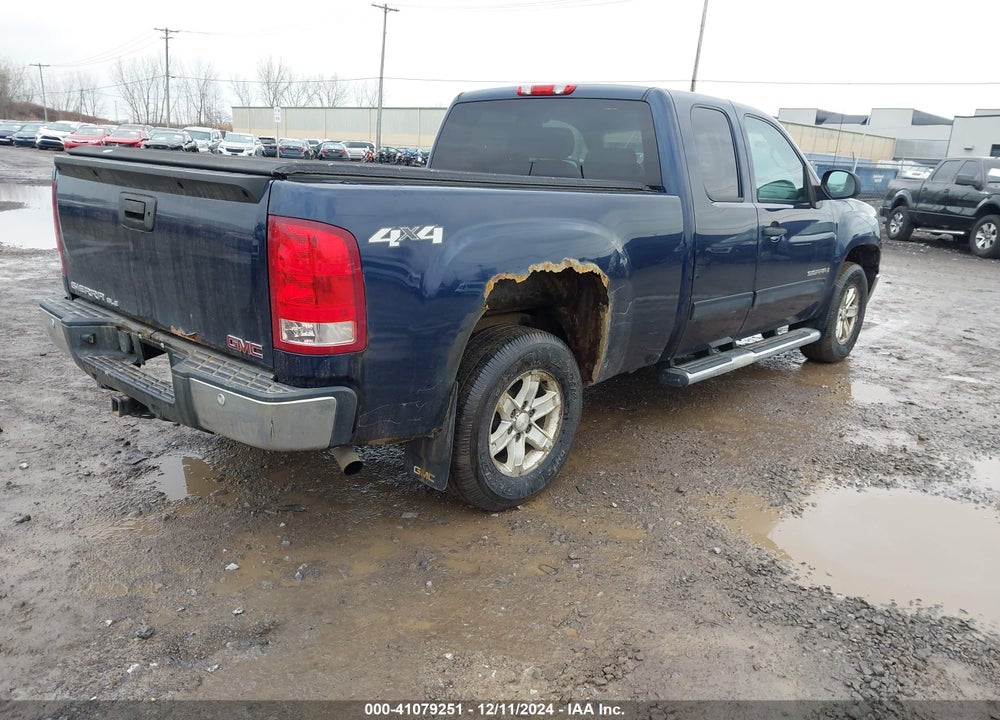 2009 GMC SIERRA 1500 VIN: 1GTEK29J09Z250256