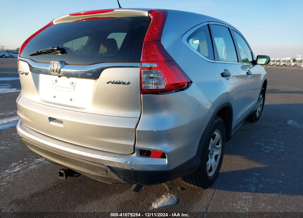 2015 HONDA CR-V LX VIN: 5J6RM4H38FL011248