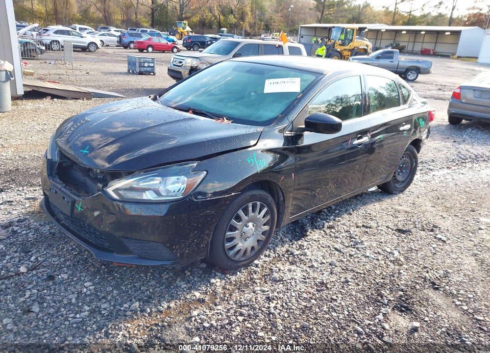 2017 NISSAN SENTRA SV VIN: 3N1AB7AP3HL643818