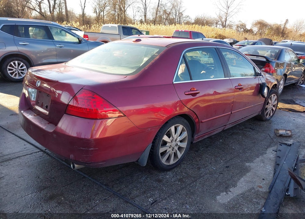 2006 HONDA ACCORD VIN: 1HGCM66856A059017