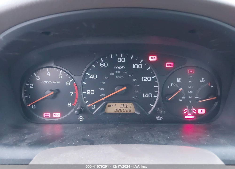 2002 HONDA ACCORD 2.3 EX VIN: 1HGCG56652A054376