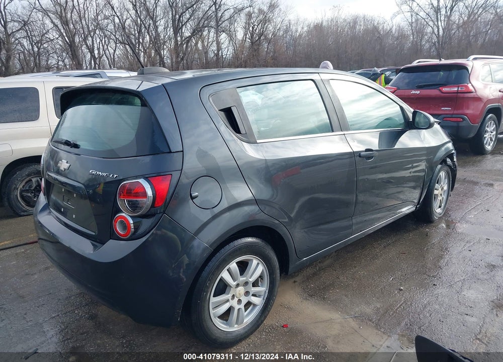 2015 CHEVROLET SONIC LT AUTO VIN: 1G1JC6SH1F4110101