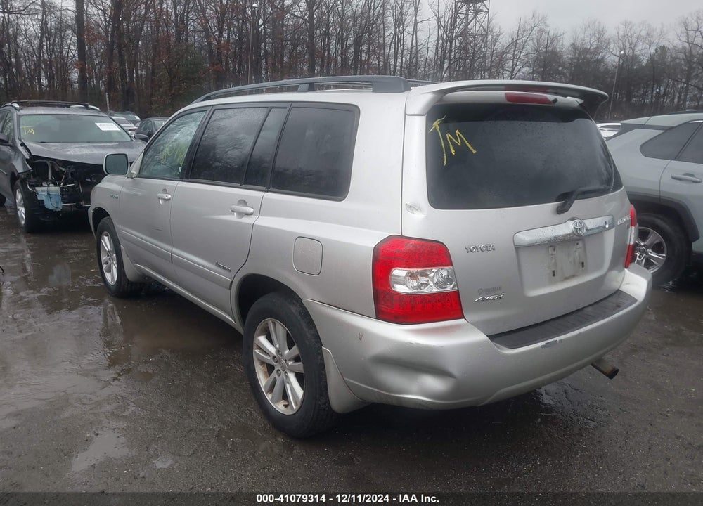 2006 TOYOTA HIGHLANDER HYBRID LIMITED V6 VIN: JTEEW21A260023744