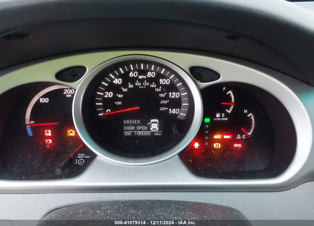 2006 TOYOTA HIGHLANDER HYBRID LIMITED V6 VIN: JTEEW21A260023744