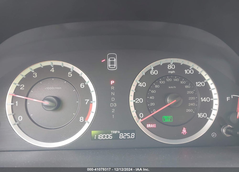 2008 HONDA ACCORD 2.4 EX VIN: 1HGCP26758A161783