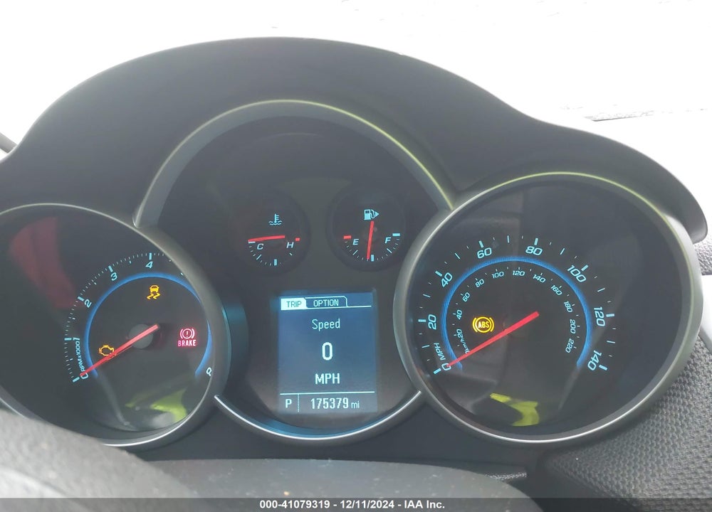 2013 CHEVROLET CRUZE LT VIN: 1G1PK5SB7D7204417