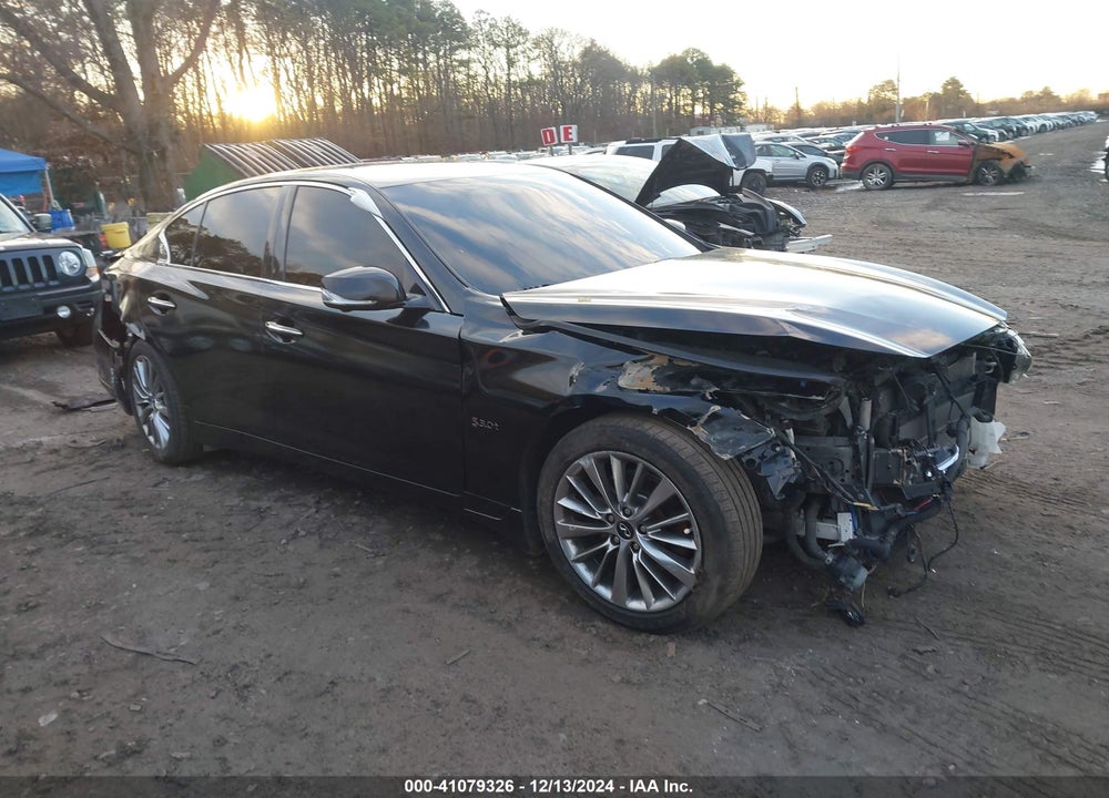 2018 INFINITI Q50 3.0T LUXE VIN: JN1EV7AR4JM434836