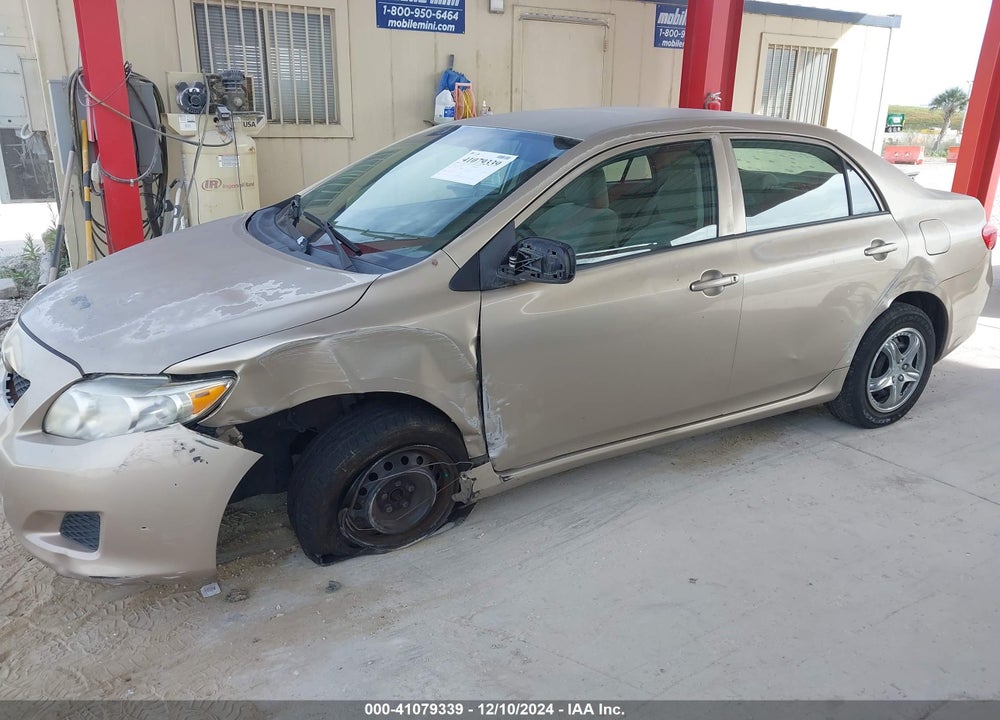 2009 TOYOTA COROLLA LE VIN: 2T1BU40E79C149122