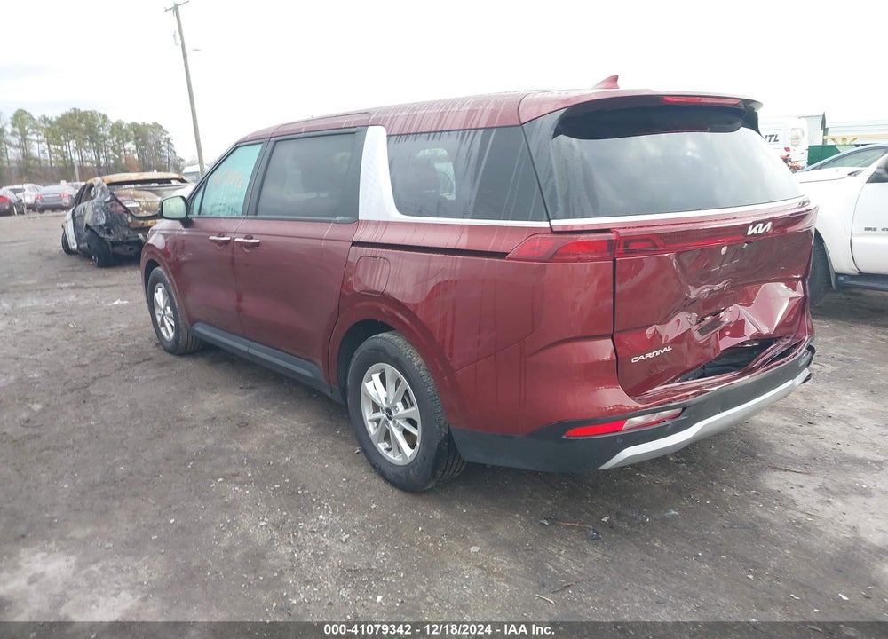 2024 KIA CARNIVAL MPV LX SEAT PACKAGE VIN: KNDNB4H35R6356069
