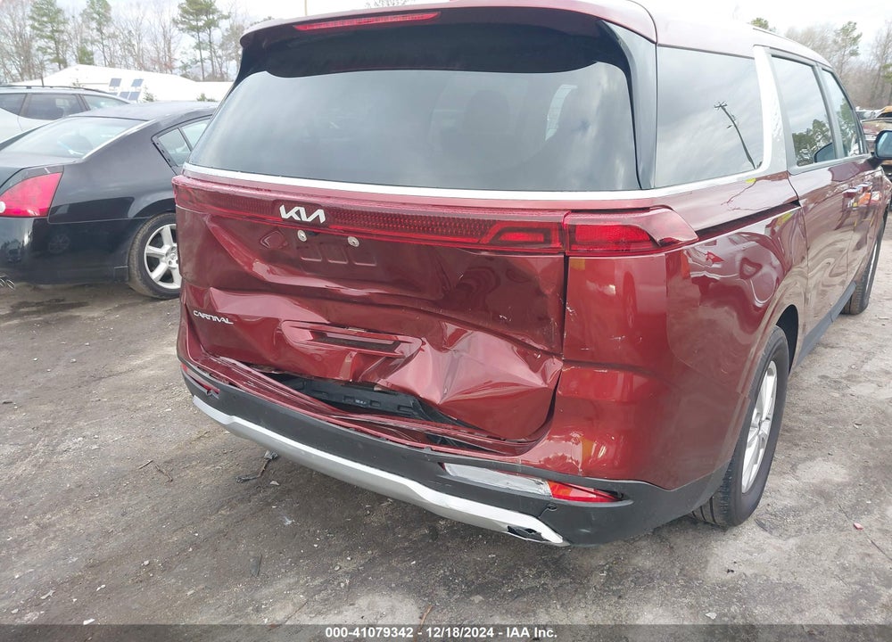 2024 KIA CARNIVAL MPV LX SEAT PACKAGE VIN: KNDNB4H35R6356069