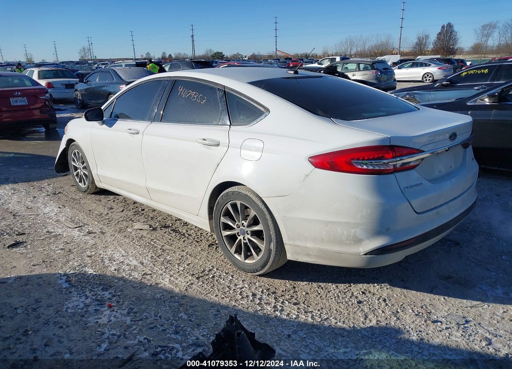 2017 FORD FUSION SE VIN: 3FA6P0H73HR412731