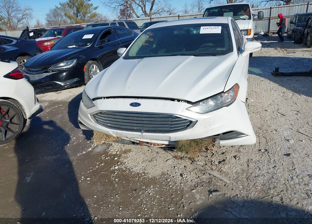 2017 FORD FUSION SE VIN: 3FA6P0H73HR412731