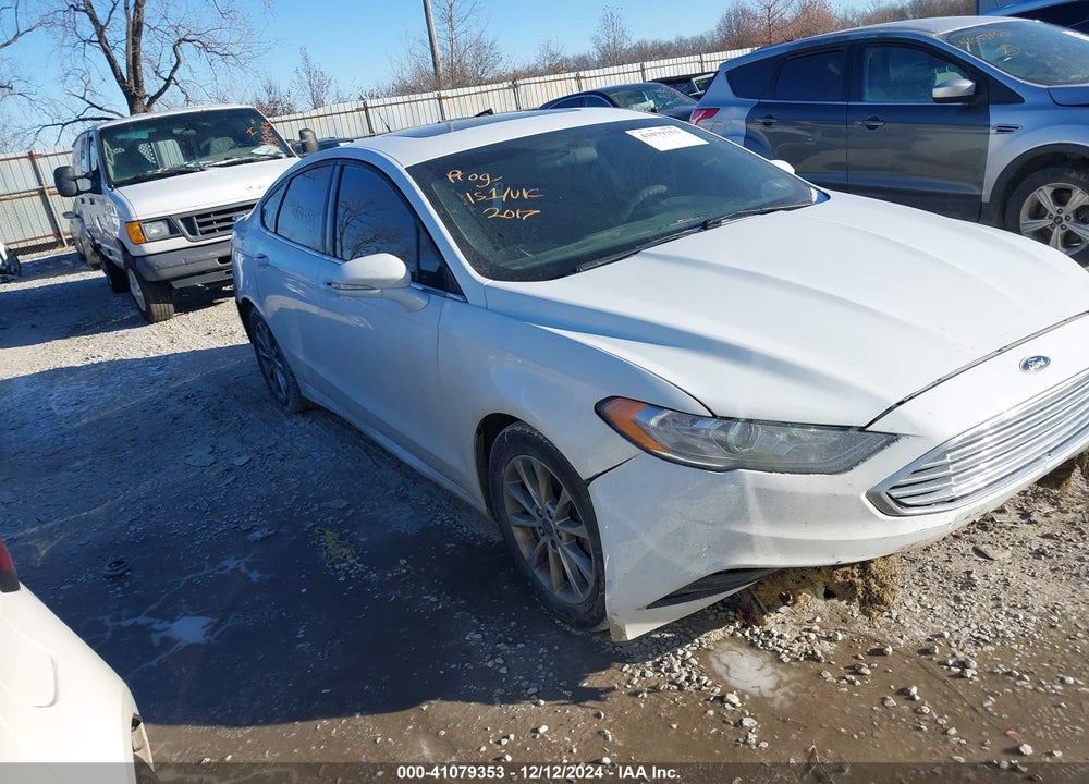 2017 FORD FUSION SE VIN: 3FA6P0H73HR412731
