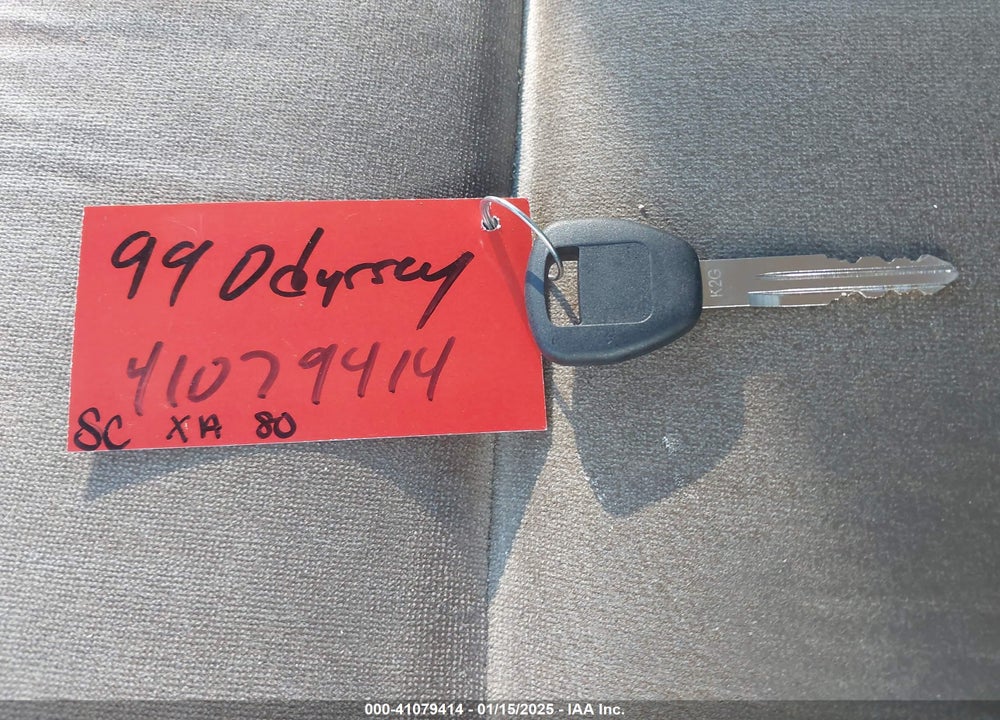 1999 HONDA ODYSSEY EX VIN: 2HKRL1869XH528680