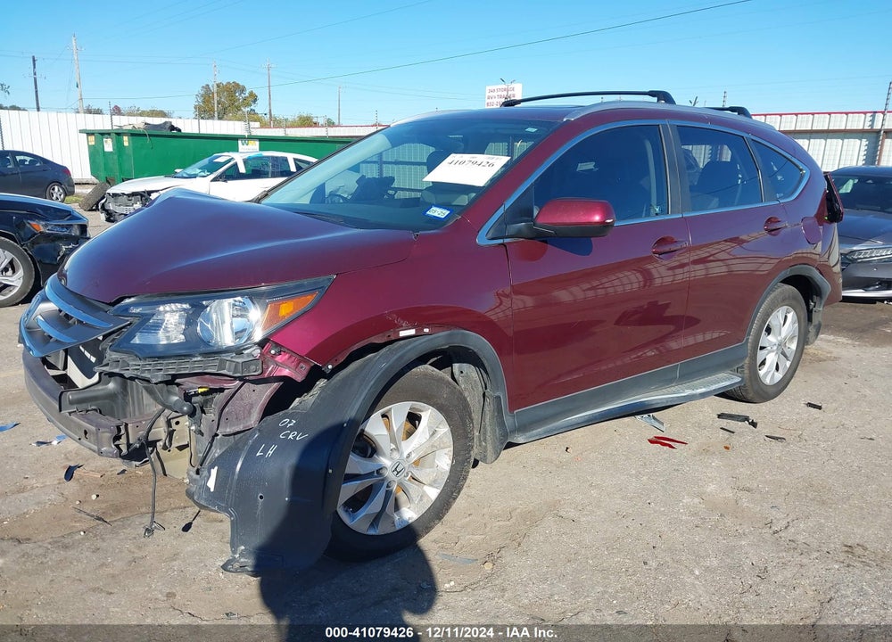 2012 HONDA CR-V EX-L VIN: 5J6RM3H75CL028498