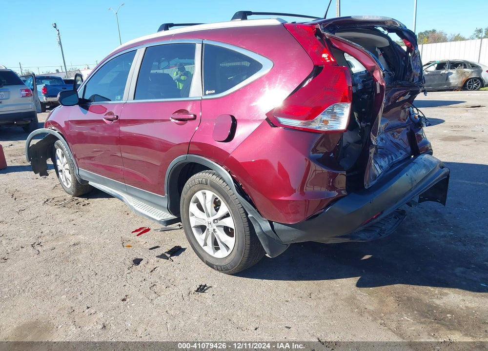 2012 HONDA CR-V EX-L VIN: 5J6RM3H75CL028498