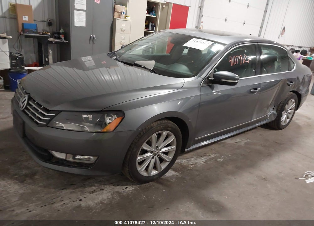 2012 VOLKSWAGEN PASSAT VIN: 1VWCH7A34CC108094