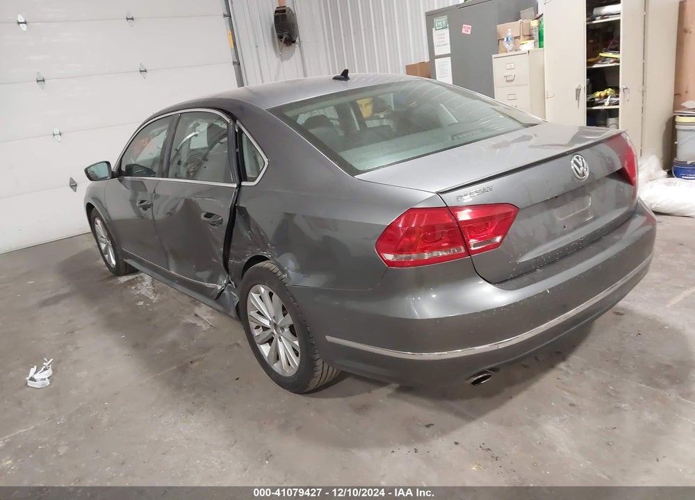 2012 VOLKSWAGEN PASSAT VIN: 1VWCH7A34CC108094