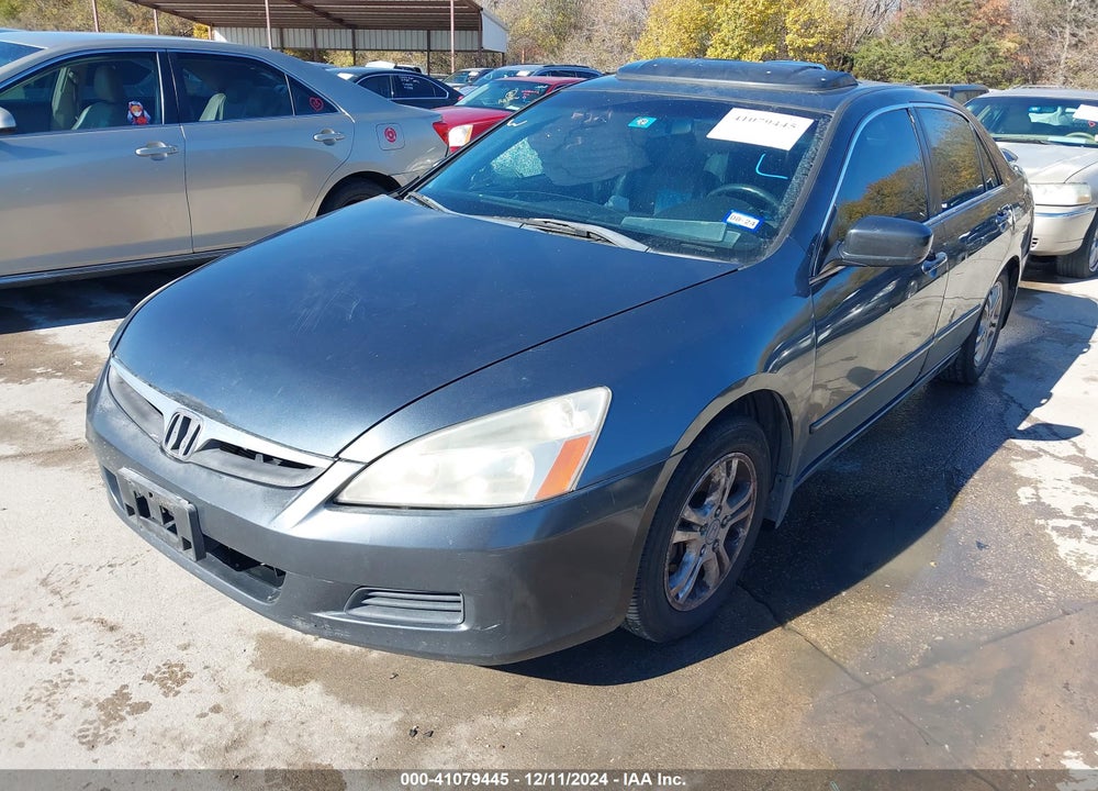 2007 HONDA ACCORD 2.4 EX VIN: 1HGCM56747A042180