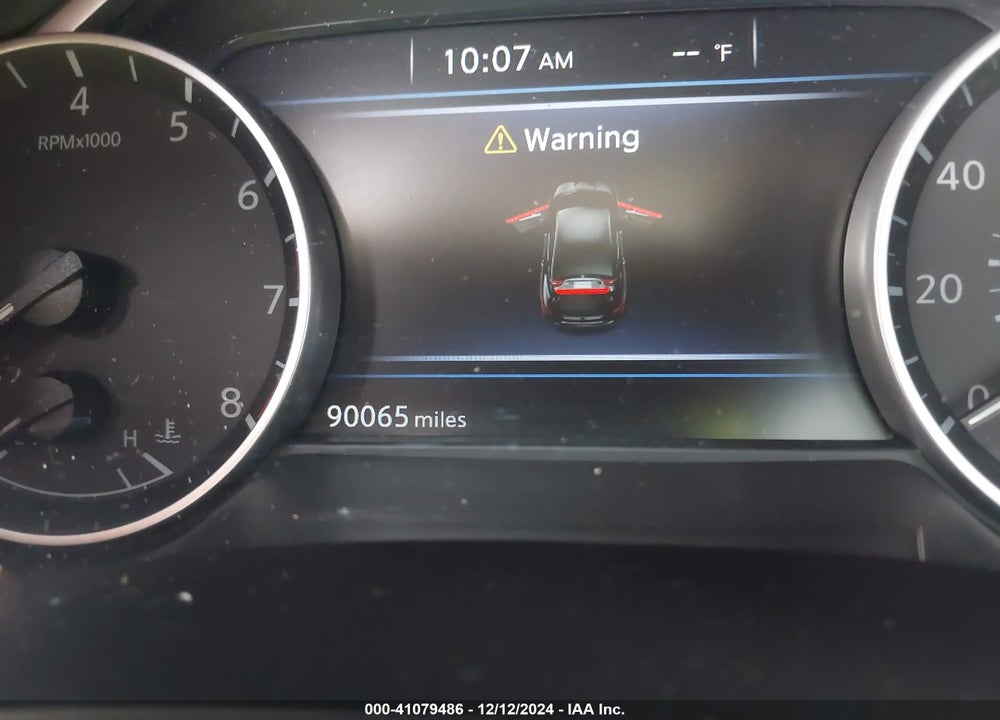 2020 NISSAN MAXIMA SL XTRONIC CVT VIN: 1N4AA6DV4LC375909