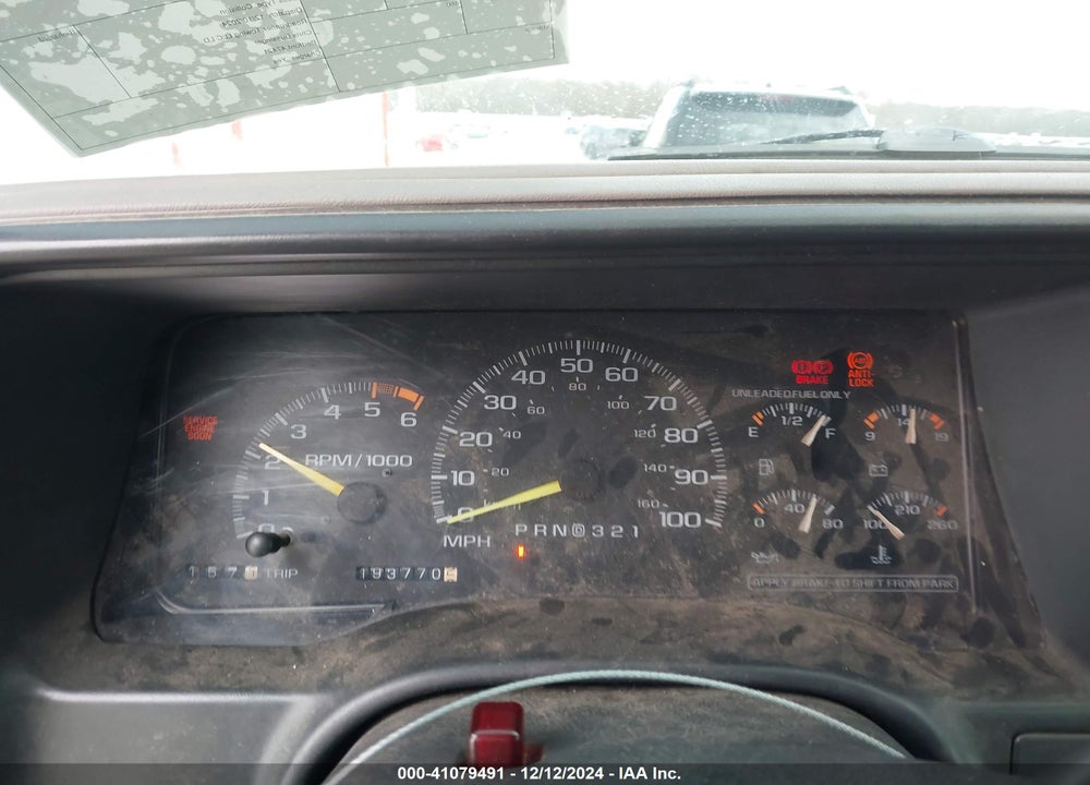 1996 GMC SIERRA K1500 VIN: 1GTEK14R9TZ528795