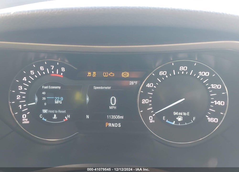 2017 LINCOLN MKZ RESERVE VIN: 3LN6L5FC9HR622524