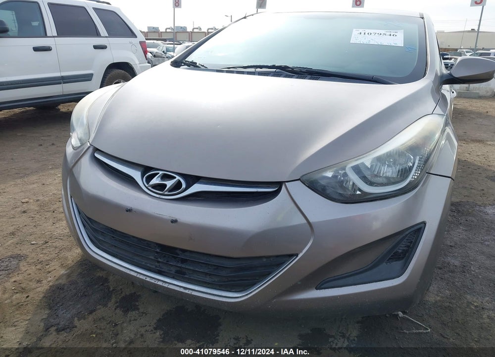 2016 HYUNDAI ELANTRA SE VIN: 5NPDH4AE4GH698119
