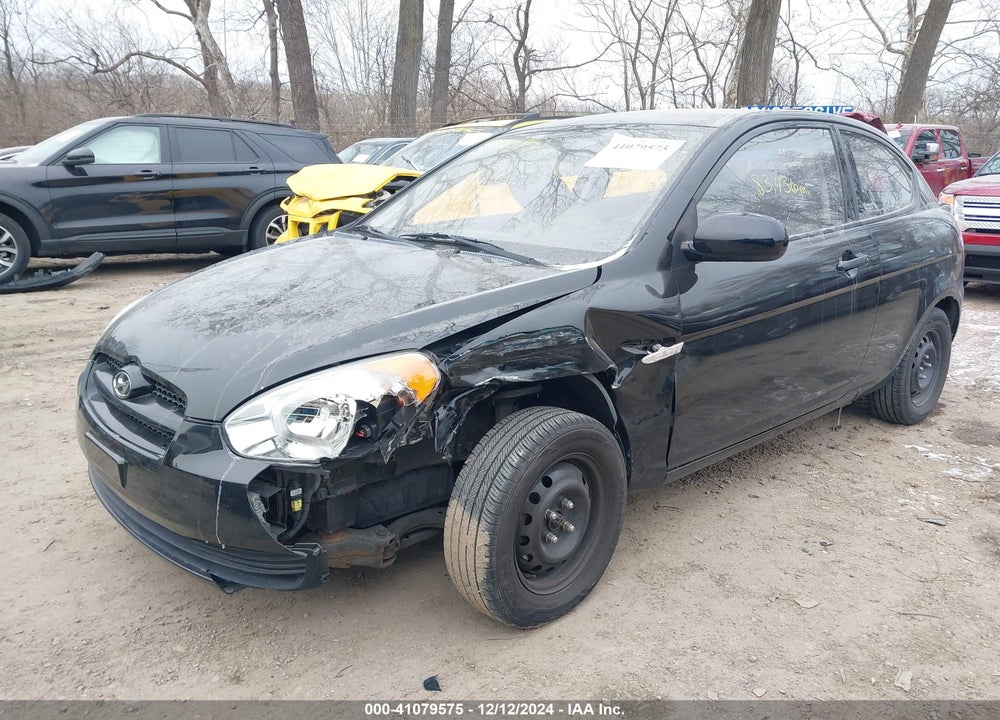 2010 HYUNDAI ACCENT GS VIN: KMHCM3AC8AU170480