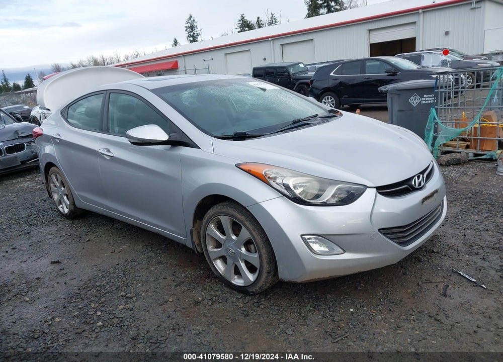 2013 HYUNDAI ELANTRA LIMITED VIN: KMHDH4AEXDU569055