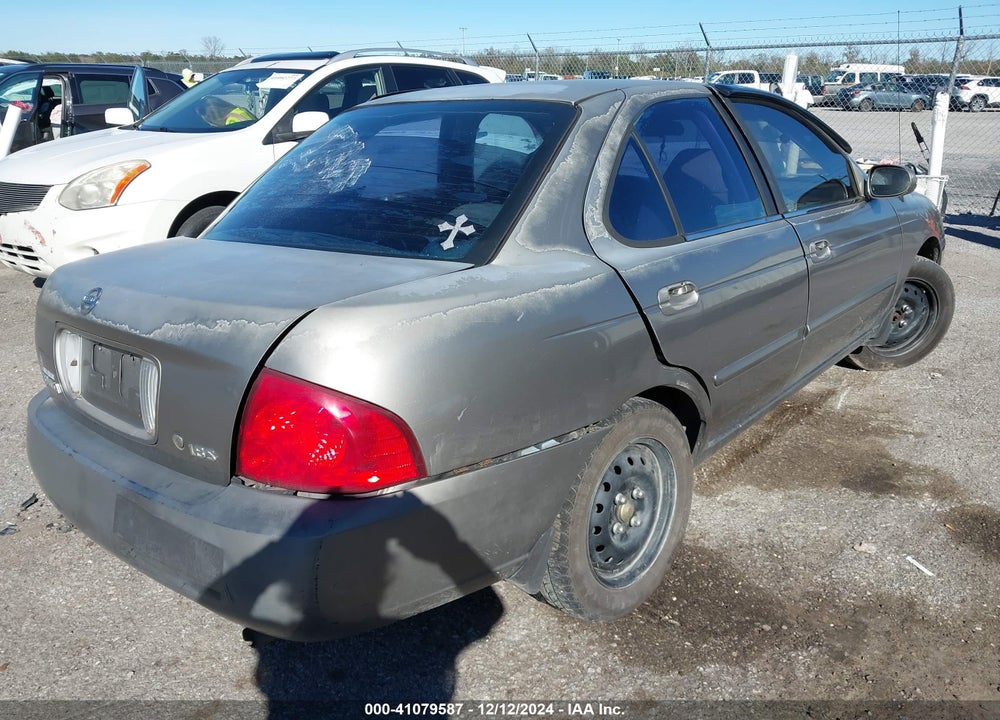 2004 NISSAN SENTRA 1.8S VIN: 3N1CB51D54L915198