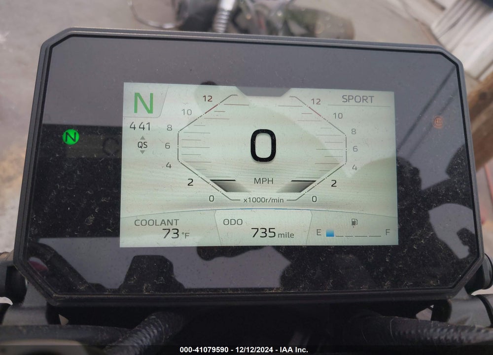 2024 YAMAHA MT09 C VIN: JYARN94Y9RA000434