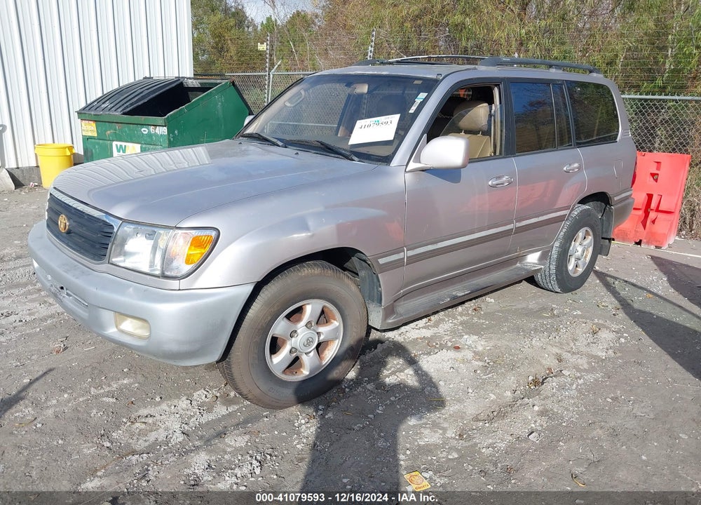 2000 TOYOTA LAND CRUISER VIN: JT3HT05J4Y0092922