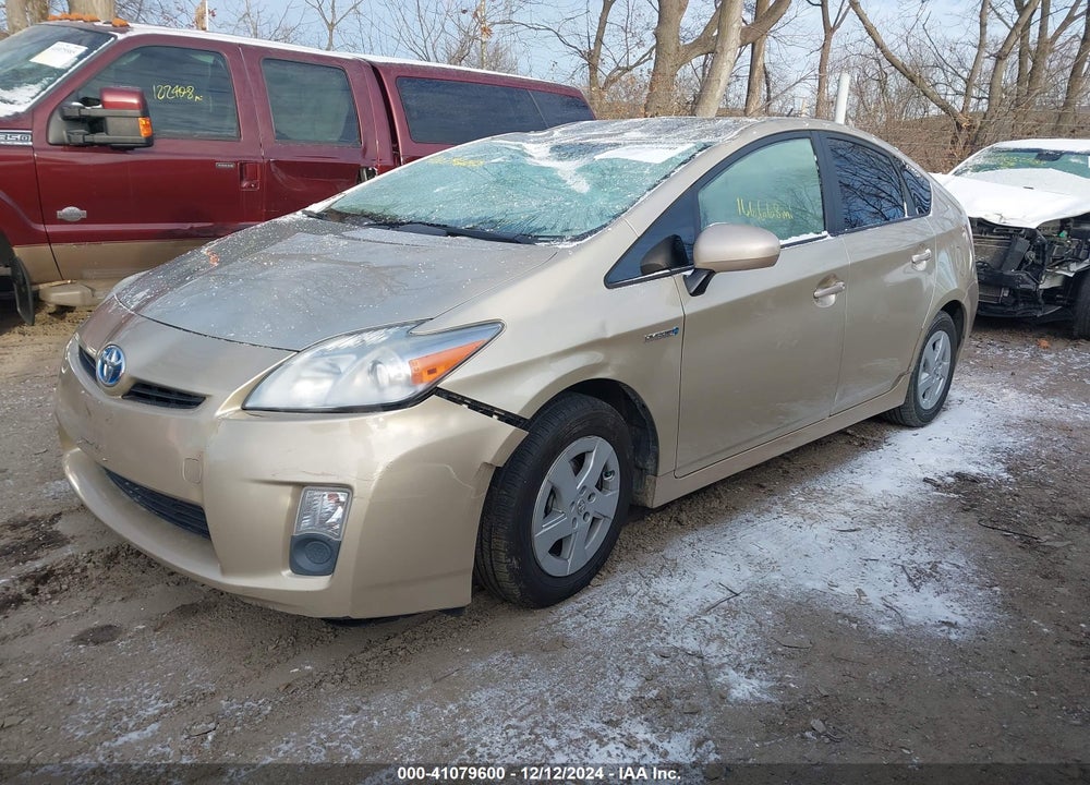 2010 TOYOTA PRIUS VIN: JTDKN3DU5A0122556