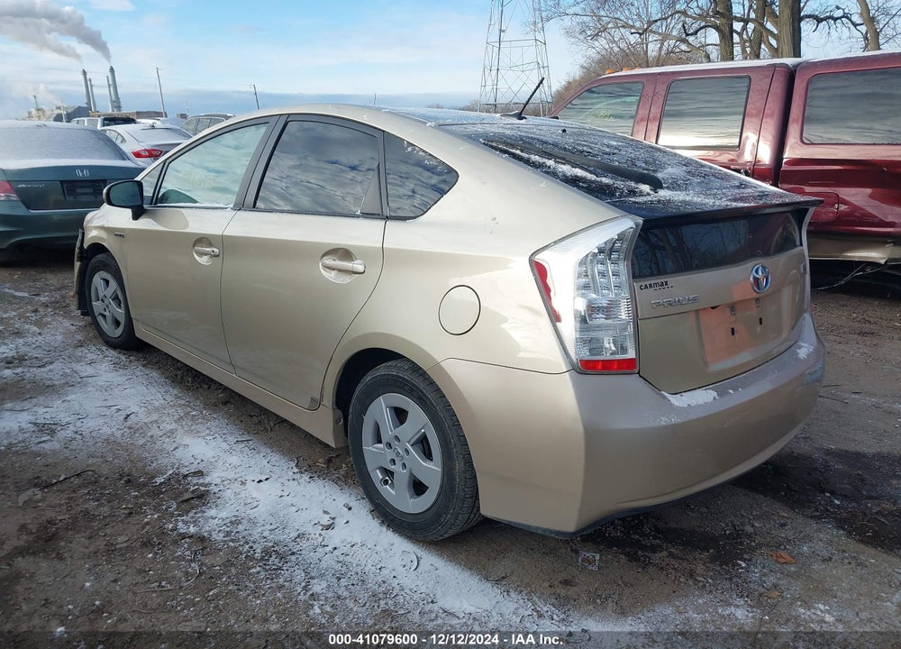 2010 TOYOTA PRIUS VIN: JTDKN3DU5A0122556