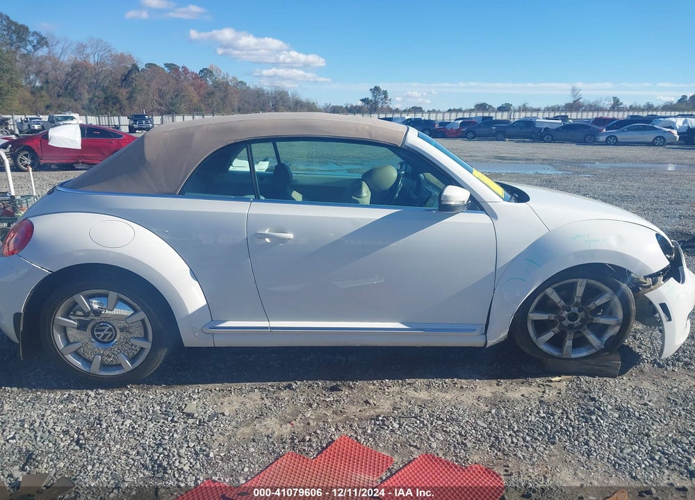 2014 VOLKSWAGEN BEETLE 2.5L VIN: 3VW5P7AT8EM806513