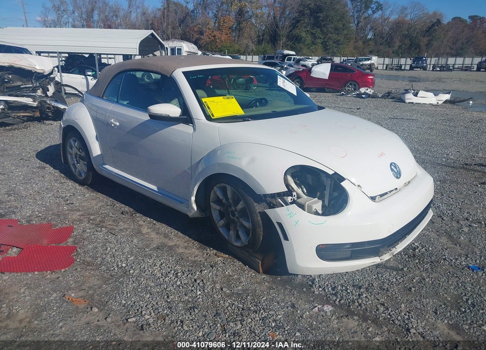 2014 VOLKSWAGEN BEETLE 2.5L VIN: 3VW5P7AT8EM806513