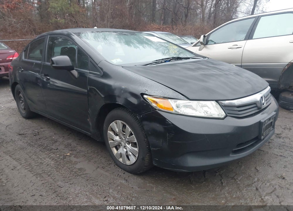 2012 HONDA CIVIC LX VIN: 2HGFB2F54CH566943