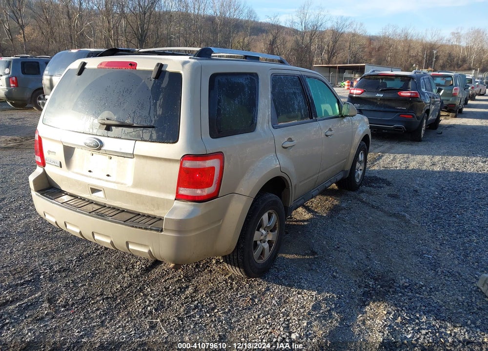 2010 FORD ESCAPE LIMITED VIN: 1FMCU9EGXAKA62406