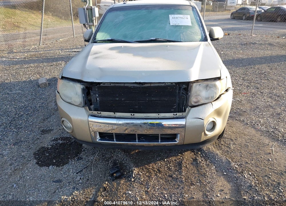 2010 FORD ESCAPE LIMITED VIN: 1FMCU9EGXAKA62406