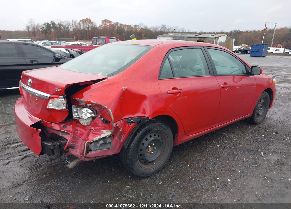 2012 TOYOTA COROLLA LE VIN: 2T1BU4EE0CC859124