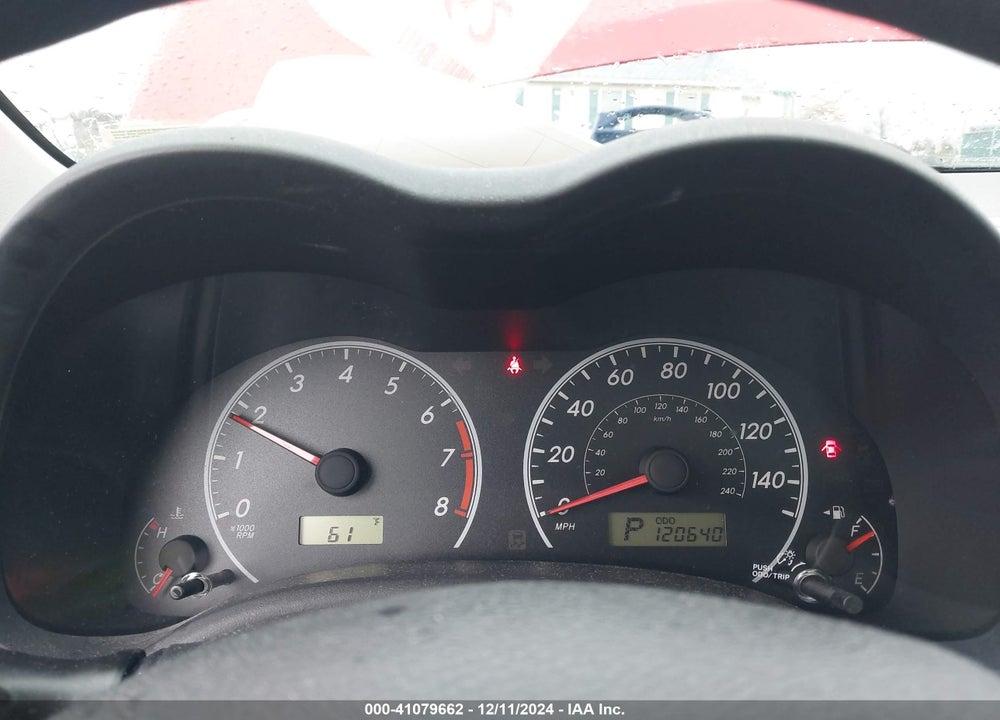 2012 TOYOTA COROLLA LE VIN: 2T1BU4EE0CC859124