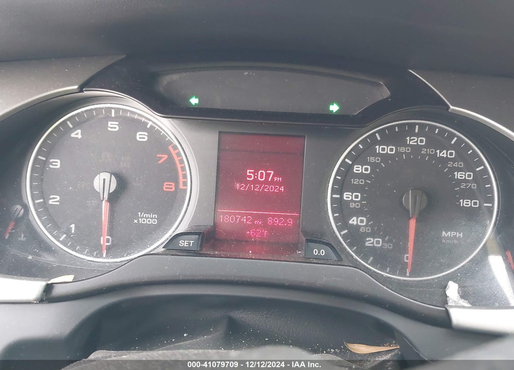2010 AUDI A4 2.0T PREMIUM VIN: WAUEFAFL3AN054793