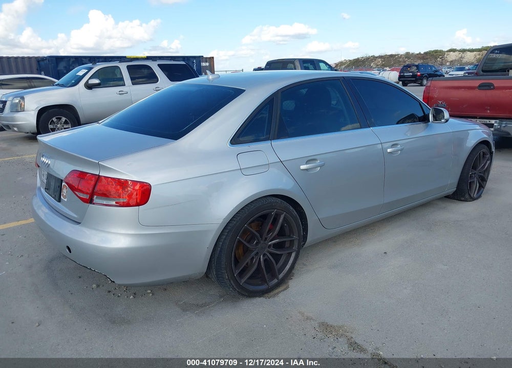 2010 AUDI A4 2.0T PREMIUM VIN: WAUEFAFL3AN054793