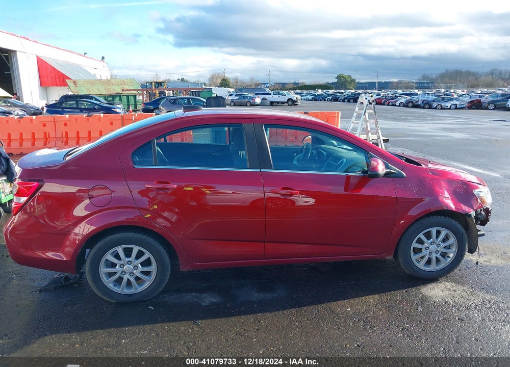 2018 CHEVROLET SONIC VIN: 1G1JD5SH4J4117057