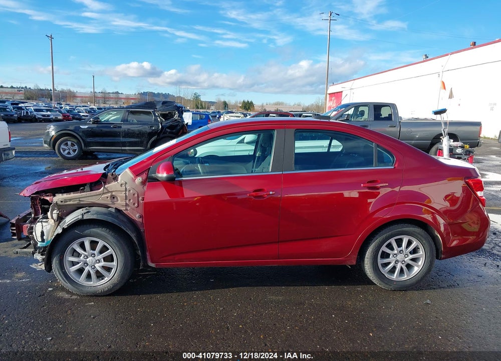 2018 CHEVROLET SONIC VIN: 1G1JD5SH4J4117057